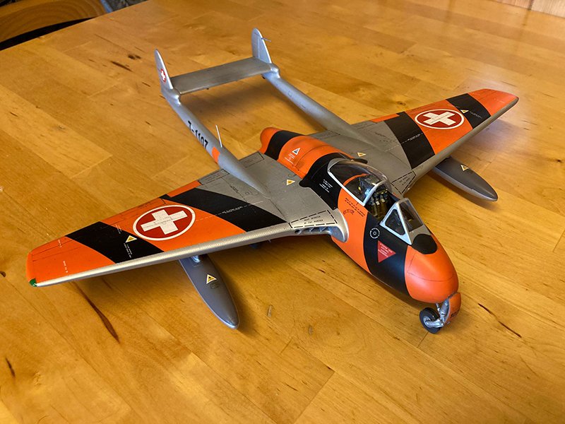 DH-100 Vampire in 1/32 von Infinity Models